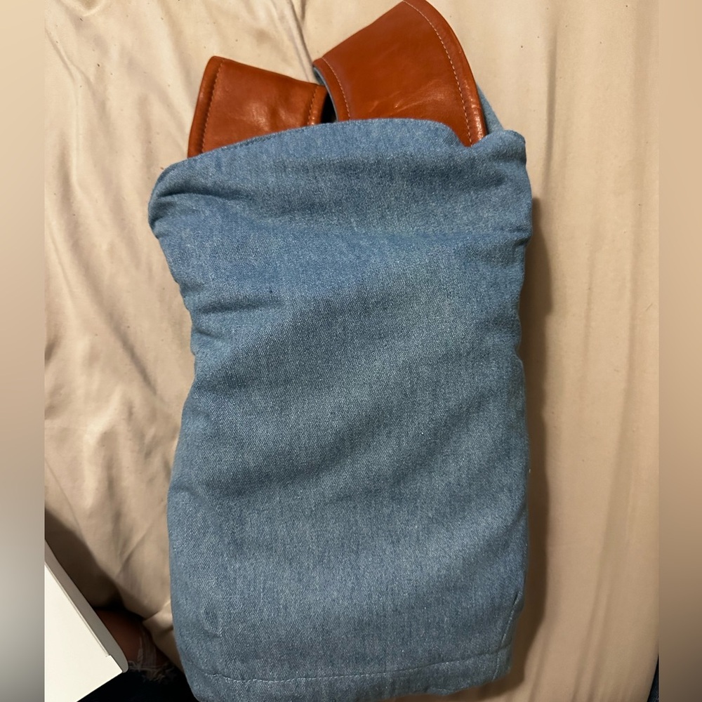 Brand new Sakura bloom denim scout in whiskey